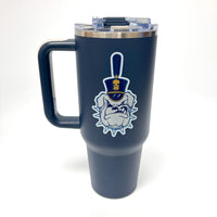 Load image into Gallery viewer, The Citadel, Spike, Navy Big Swig Tumbler - 40oz
