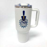 Load image into Gallery viewer, The Citadel, Spike, White Big Swig Tumbler - 40oz 
