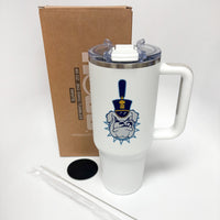 Load image into Gallery viewer, The Citadel, Spike, White Big Swig Tumbler - 40oz 
