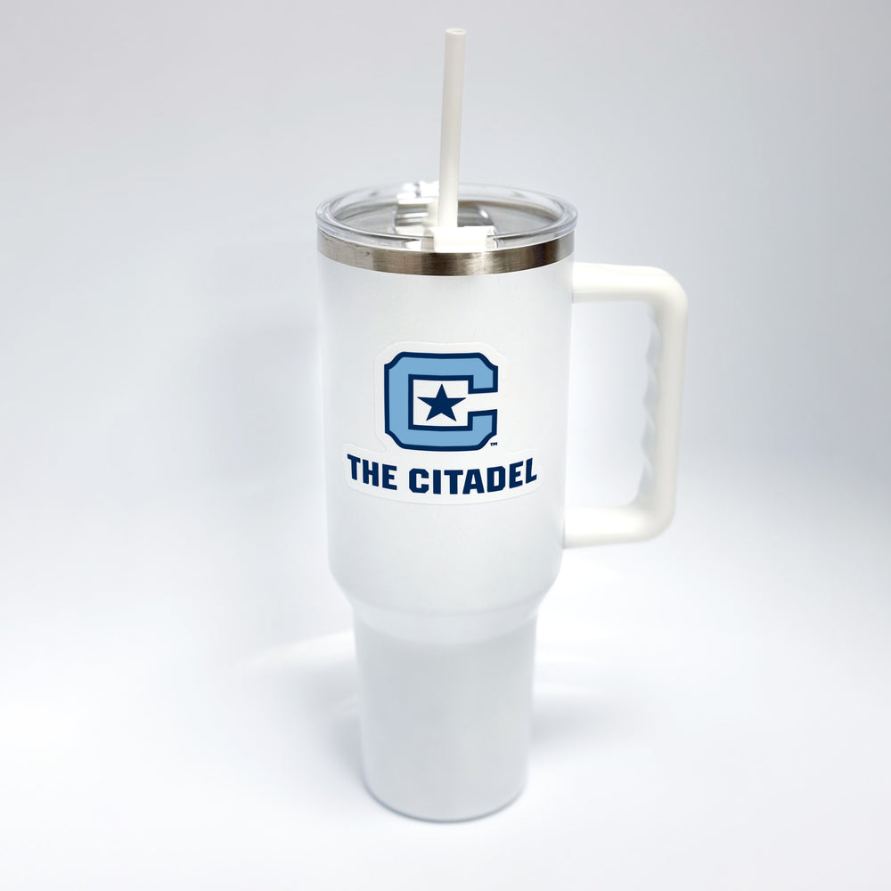 The Citadel, C Star Logo, Stainless Steel Insulated Tumbler - 40oz