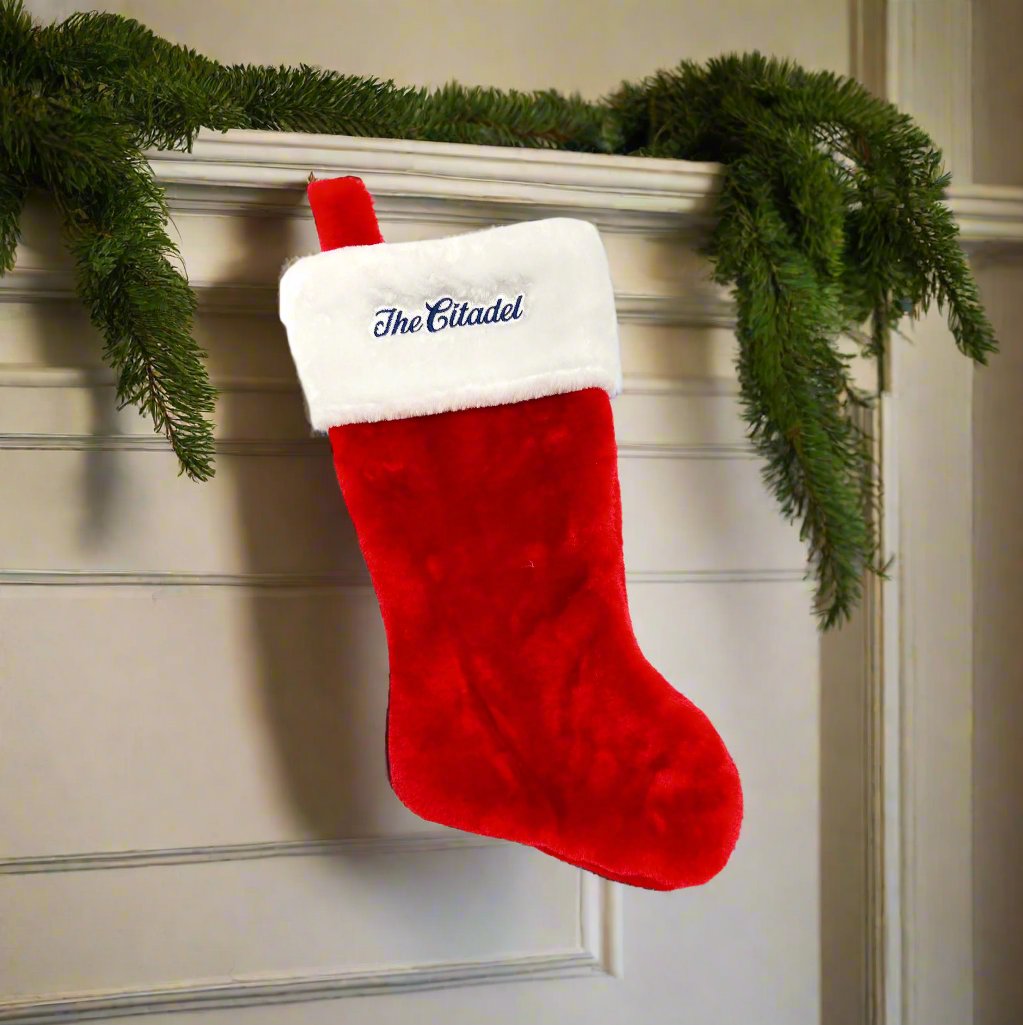 The Citadel, Limited Edition Plush Embroidered Christmas Stocking