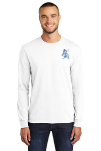 Load image into Gallery viewer, The Marching Bulldog Long Sleeve Core Blend Tee Core Blend T-Shirt
