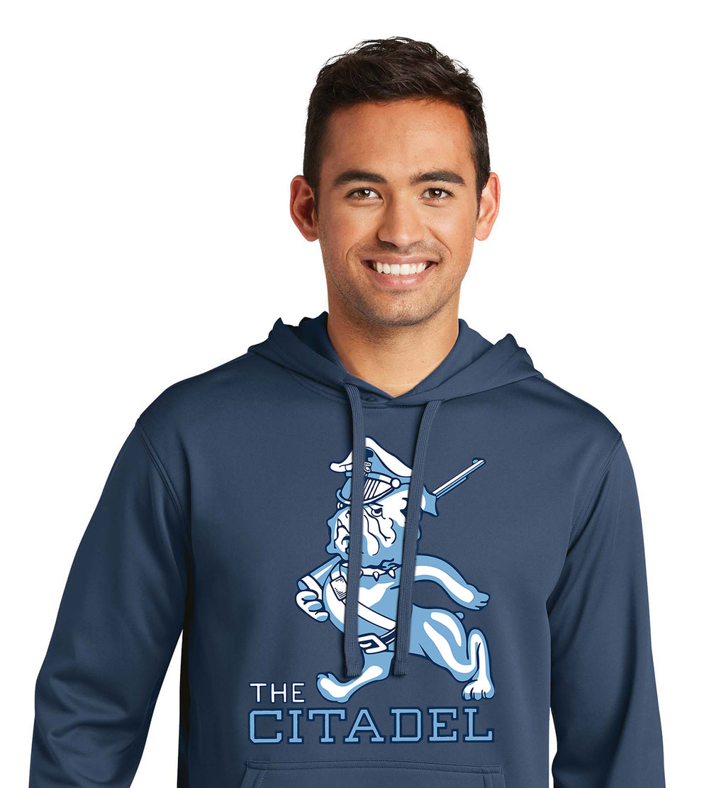The Marching Bulldog Performance Fleece Pullover Sweatshirt
