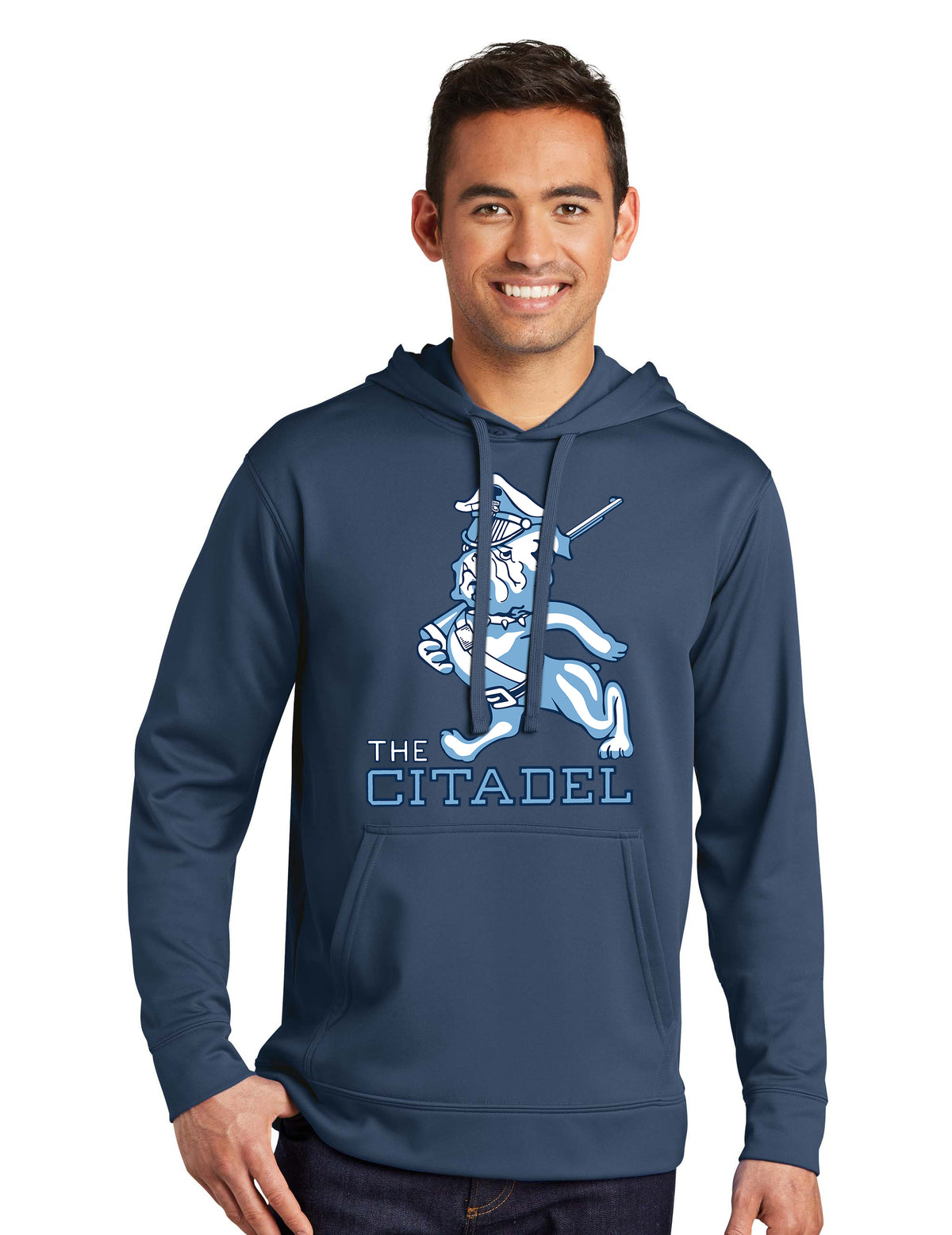 The Marching Bulldog Performance Fleece Pullover Sweatshirt