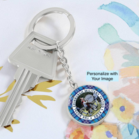 Load image into Gallery viewer, The Citadel, Band, The Royal Edinburgh Military TATTOO 2024, CUSTOM Image Upload, Tartan, Engravable Keychain, LIMITED EDITION
