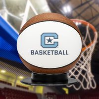 Load image into Gallery viewer, The Citadel Block C Logo, Sports Basketball: Mini
