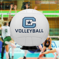 Load image into Gallery viewer, The Citadel Block C Logo , Sports, VolleyBall Full Size
