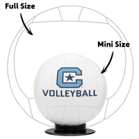 Load image into Gallery viewer, The Citadel Block C Logo , Sports, VolleyBall Mini Size
