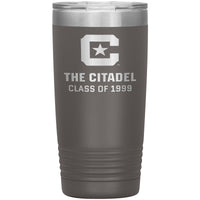 Load image into Gallery viewer, The Citadel C, Class of 1999, Insulated Tumbler - 20oz
