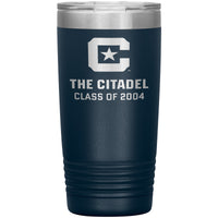 Load image into Gallery viewer, The Citadel C, Class of 2004, Insulated Tumbler - 20oz
