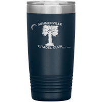 Load image into Gallery viewer, The Citadel, Citadel Club, Summerville, 20oz Insulated Tumbler -  Navy
