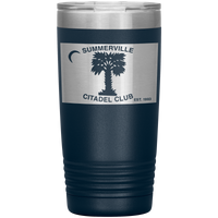 Load image into Gallery viewer, The Citadel, Citadel Club, Summerville, 20oz Insulated Tumbler - Navy
