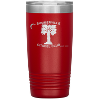 Load image into Gallery viewer, The Citadel, Citadel Club, Summerville, 20oz Insulated Tumbler - Red

