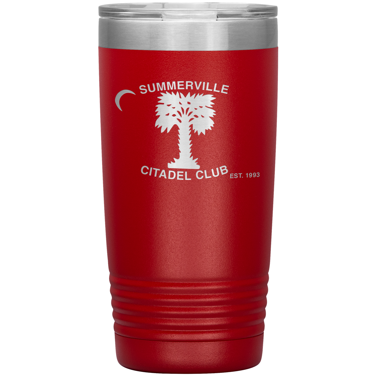 The Citadel, Citadel Club, Summerville, 20oz Insulated Tumbler - Red