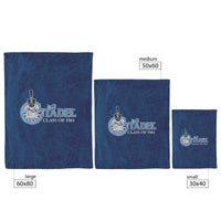 Load image into Gallery viewer, The Citadel, Class Of 1984 Customized, Vintage Spike logo, Navy Blanket
