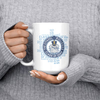 Load image into Gallery viewer, The Citadel, Class of 2024, Spike, Ceramic White Mug- 15oz
