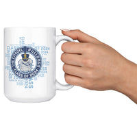 Load image into Gallery viewer, The Citadel, Class of 2024, Spike, Ceramic White Mug- 15oz
