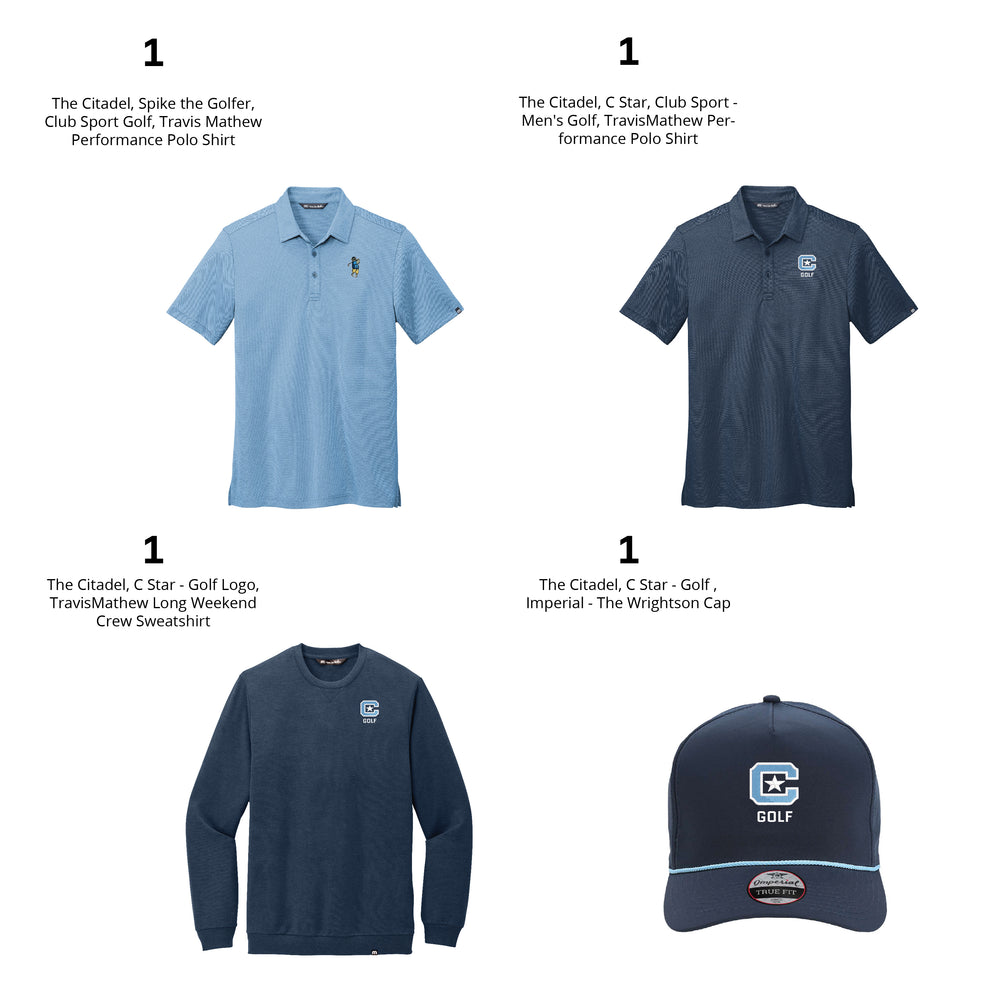 TM1MU410 Brilliant Blue + TM1MU410 Blue Night + TM1MZ342 - Blue Night + Imperial 5054 Cap