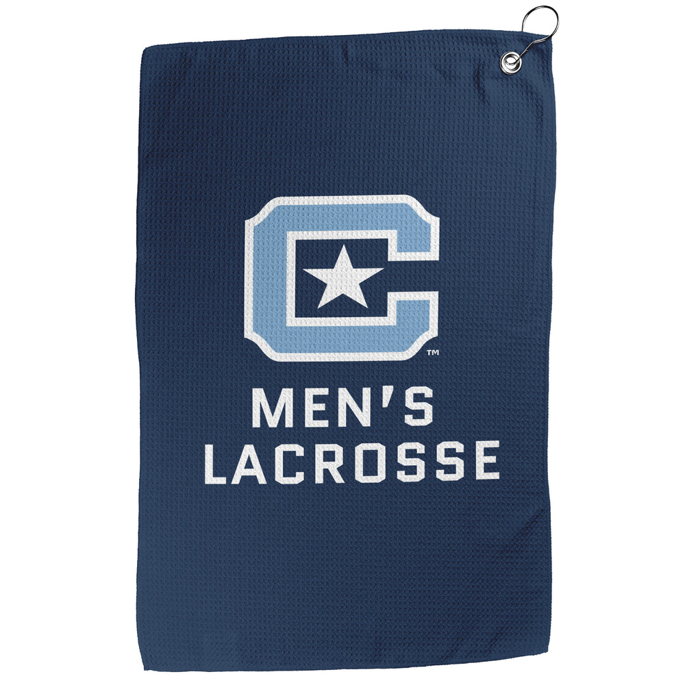 The Citadel, Club Sports Men's Lacrosse, Double Sided Golf Towel