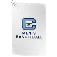 Load image into Gallery viewer, The Citadel, Club Sports Men&#39;s Basketball, Double Sided Golf Towel
