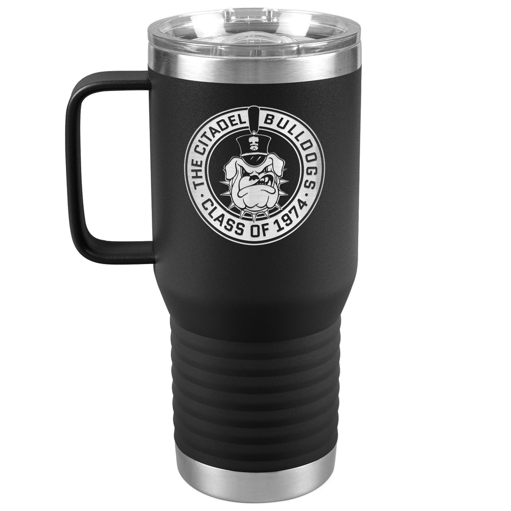 The Citadel, Spike, Class of 1974Travel Tumbler - 20oz - Black