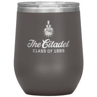 Load image into Gallery viewer, The Citadel Spike, Class of 1989, Wine Insulated Tumbler - 12oz
