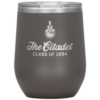 Load image into Gallery viewer, The Citadel Spike, Class of 1994, Wine Insulated Tumbler - 12oz
