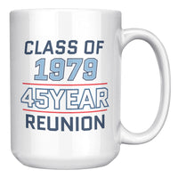 Load image into Gallery viewer, The Citadel Spike , Class of 1979 - 45 Year Reunion White Mug- 15oz
