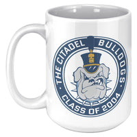 Load image into Gallery viewer, The Citadel Spike , Class of 2004 - 20 Year Reunion White Mug- 15oz
