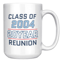 Load image into Gallery viewer, The Citadel Spike , Class of 2004 - 20 Year Reunion White Mug- 15oz
