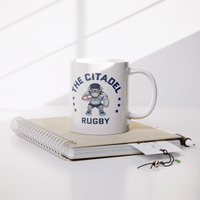 Load image into Gallery viewer, The_Citadel_Womens_Rugby_Mug_-_11oz_Lifestyle_Notebook_Mockup.png
