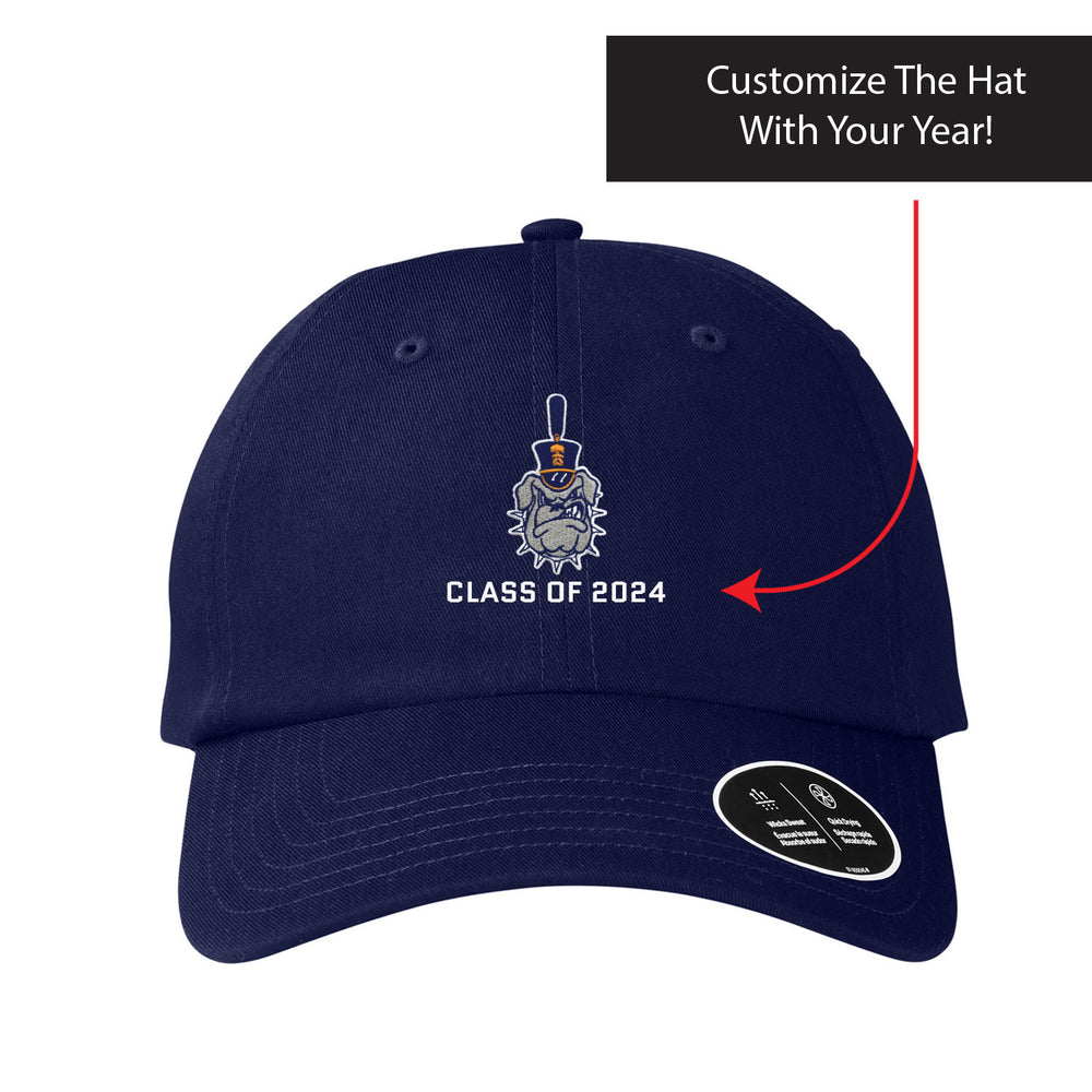 The Citadel, Customizable (Your Year) Reunion Year, Under Armour Team Chino Hat- NAvy