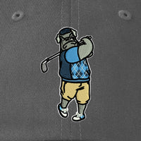 Load image into Gallery viewer, The Citadel, Spike the Golfer, Under Armour Team Chino Hat- Grey
