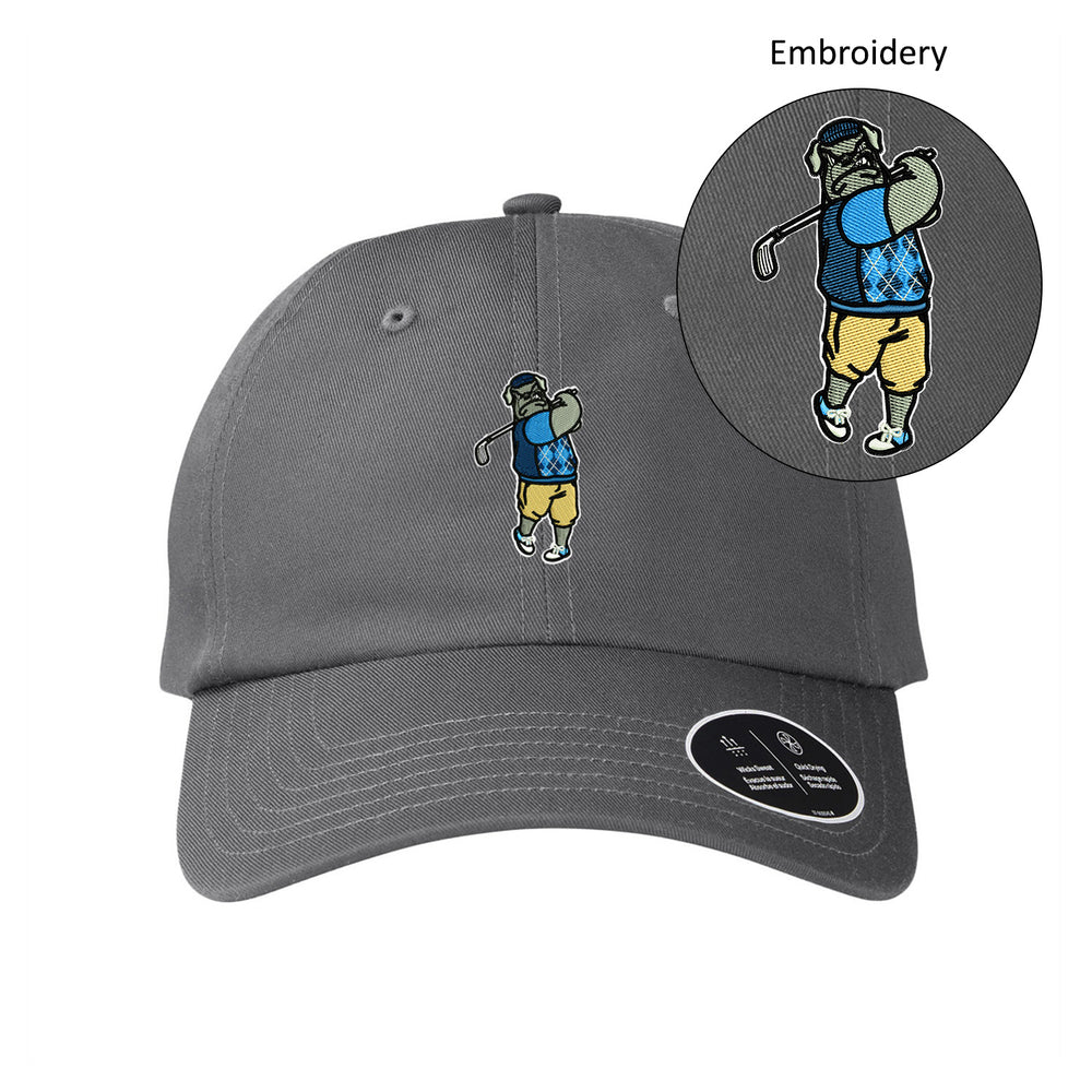 The Citadel, Spike the Golfer, Under Armour Team Chino Hat- Grey