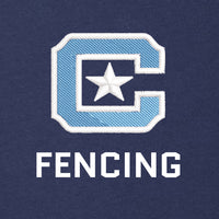 Load image into Gallery viewer, The Citadel, Sports - Fencing, Men's Rival Fleece Hooded Sweatshirt
