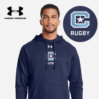 Load image into Gallery viewer, The Citadel, Club Sports - Rugby, Men's Rival Fleece Hooded Sweatshirt
