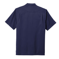 Load image into Gallery viewer, The Citadel C, Class Reunion 1989, Short Sleeve Performance Staff Shirt- Cloud Blue- Back
