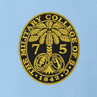 Load image into Gallery viewer, The Citadel, Ring Bezel, Class of 1975, Long Sleeve Twill Shirt - Carolina Blue

