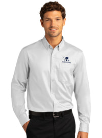 Load image into Gallery viewer, The Citadel, Big Red, Class of 1975, Long Sleeve Twill Shirt - White
