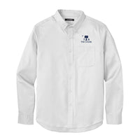 Load image into Gallery viewer, The Citadel, Big Red, Class of 1975, Long Sleeve Twill Shirt - White
