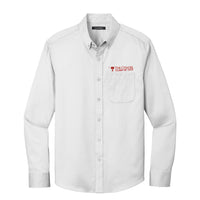 Load image into Gallery viewer, The Citadel, Customizable (Your Year), Port Authority® Long Sleeve SuperPro React™ Twill Shirt - White
