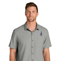 Load image into Gallery viewer, The Citadel, Spike, Short Sleeve UV Dockside Shirt- Gray

