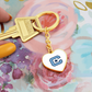 The Citadel, C Star logo, Heart Keychain - Gold