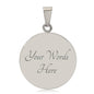 The Citadel, Spike, Mom, Navy, Circle Necklace