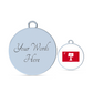 The Citadel, BRP Flag, Circle Bangle - Silver