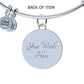 The Citadel, BRP Flag, Circle Bangle - Silver
