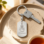 The Citadel, Spike, Alumni, Engraved Dog Tag Keychain