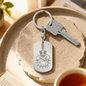 The Citadel, Spike, Engraved Dog Tag Keychain