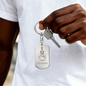 The Citadel, Spike, Alumni, Engraved Dog Tag Keychain