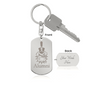 The Citadel, Spike, Alumni, Engraved Dog Tag Keychain